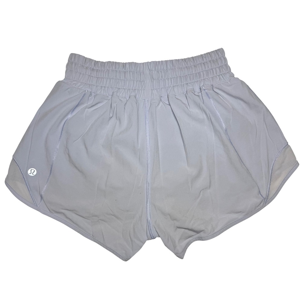 Lululemon Hotty Hot High Rise Lined Short 2.5 Pastel Purple Lavender Size 4